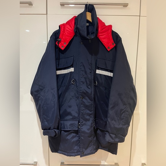 Canada Post Winter Down Parka Workwear Jacket Size M - Picture 1 of 9